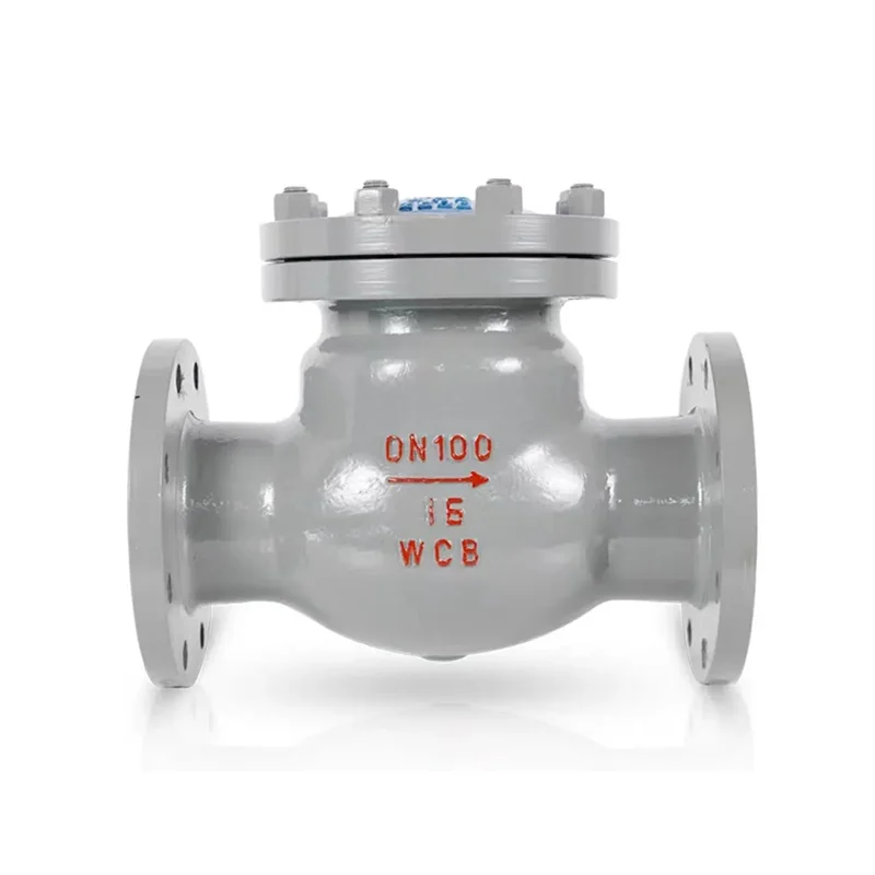 Válvula de retenção do flange de balanço de aço fundido
