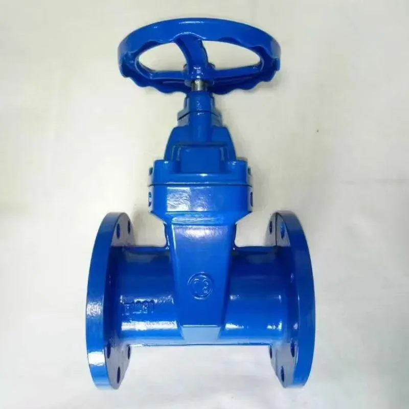 Válvula de flange de vedação macia de haste escondida de ferro dúctil