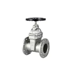 Válvula de flange de flange macio de aço inoxidável